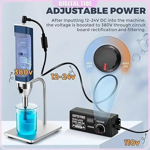 Mini Portable Handheld Ultrasonic Cell Mill Laboratory Dispersion Homogenizer Laboratory Homogenizer Ultrasonic Homogenizer