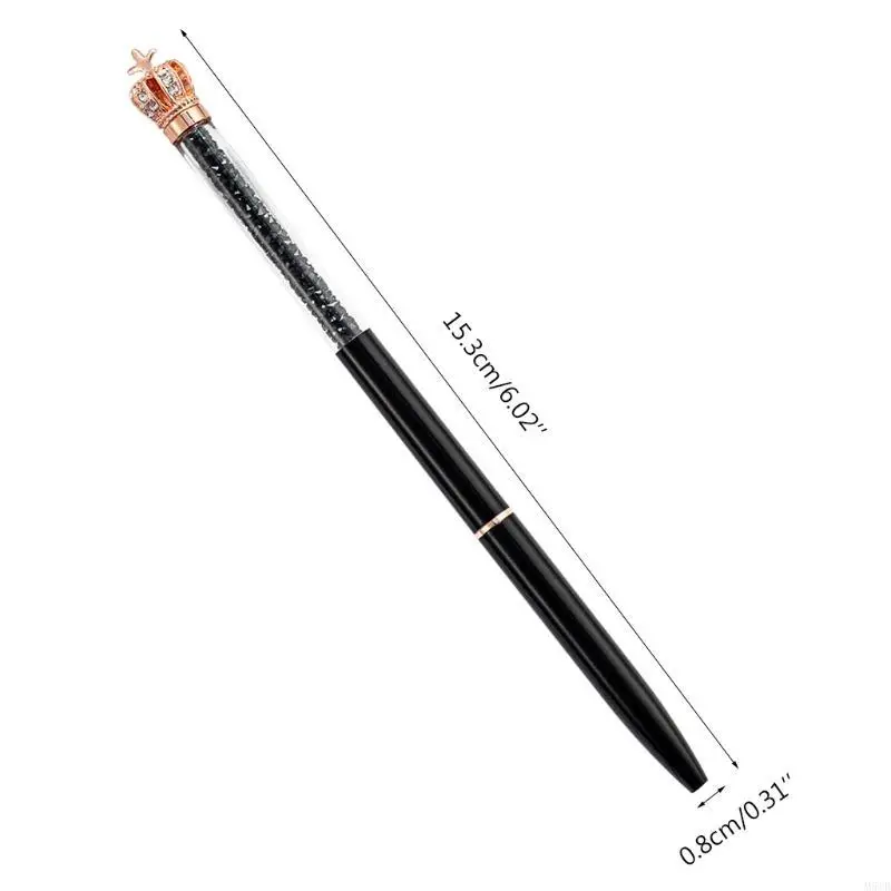 M5TB Crown Ballpoint Pens Twist Marvely كتابة المعادن الحبر الأسود PEN