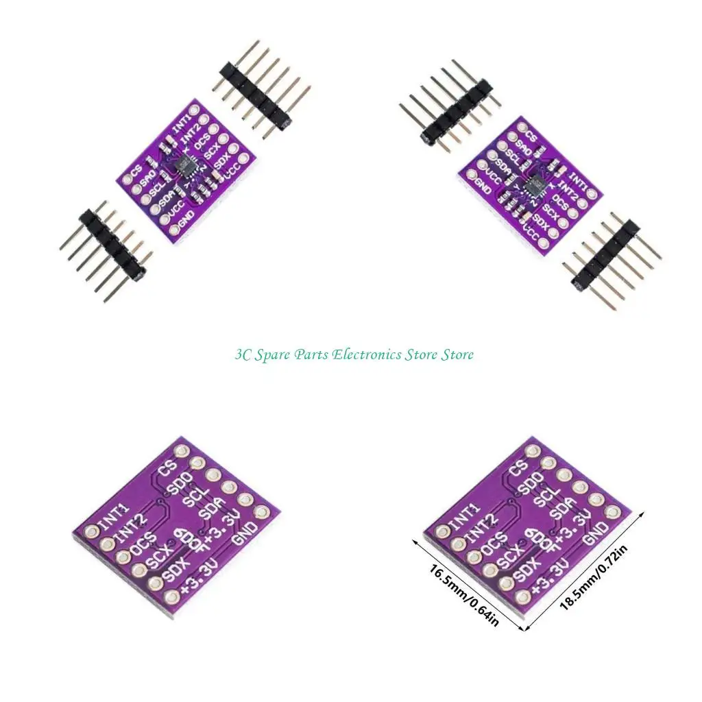 

SZ CJMCU-6DOF LSM6DSL Интерфейсы, сенсорные для различных микроконтроллеров