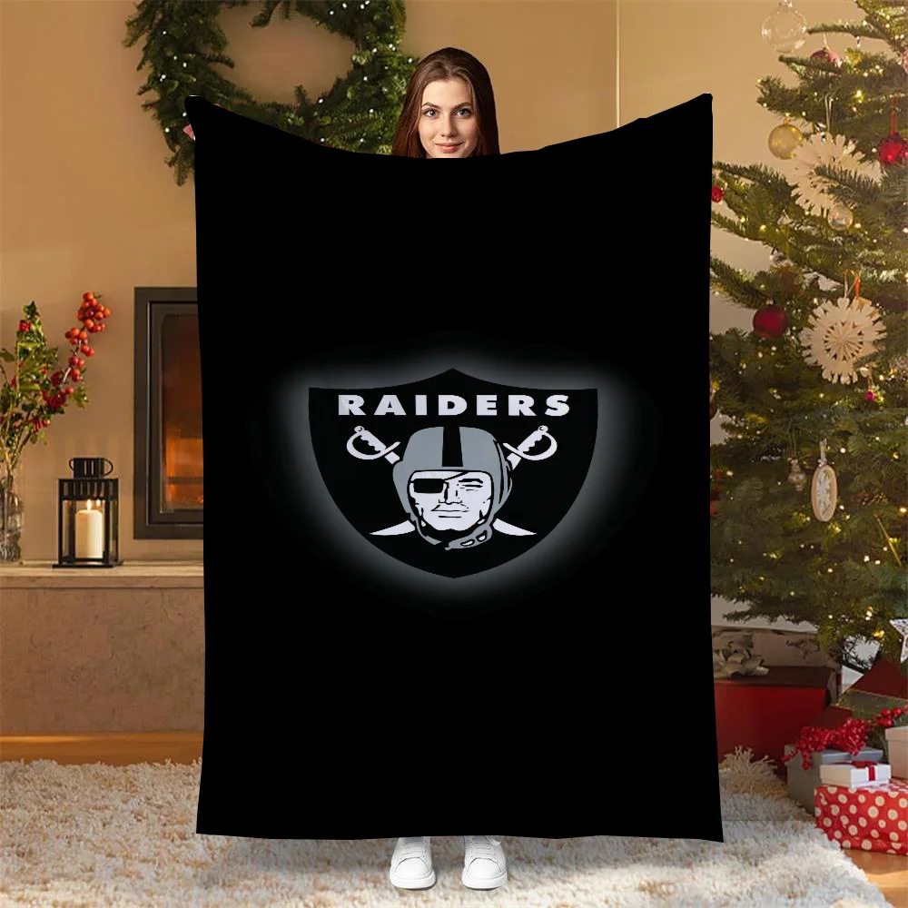 L-LasSVegas Raiders Thermal Blankets for Bed Blanket 150cm X 200cm Luxury Throw Blankets and Throws Cobija Interior for Home