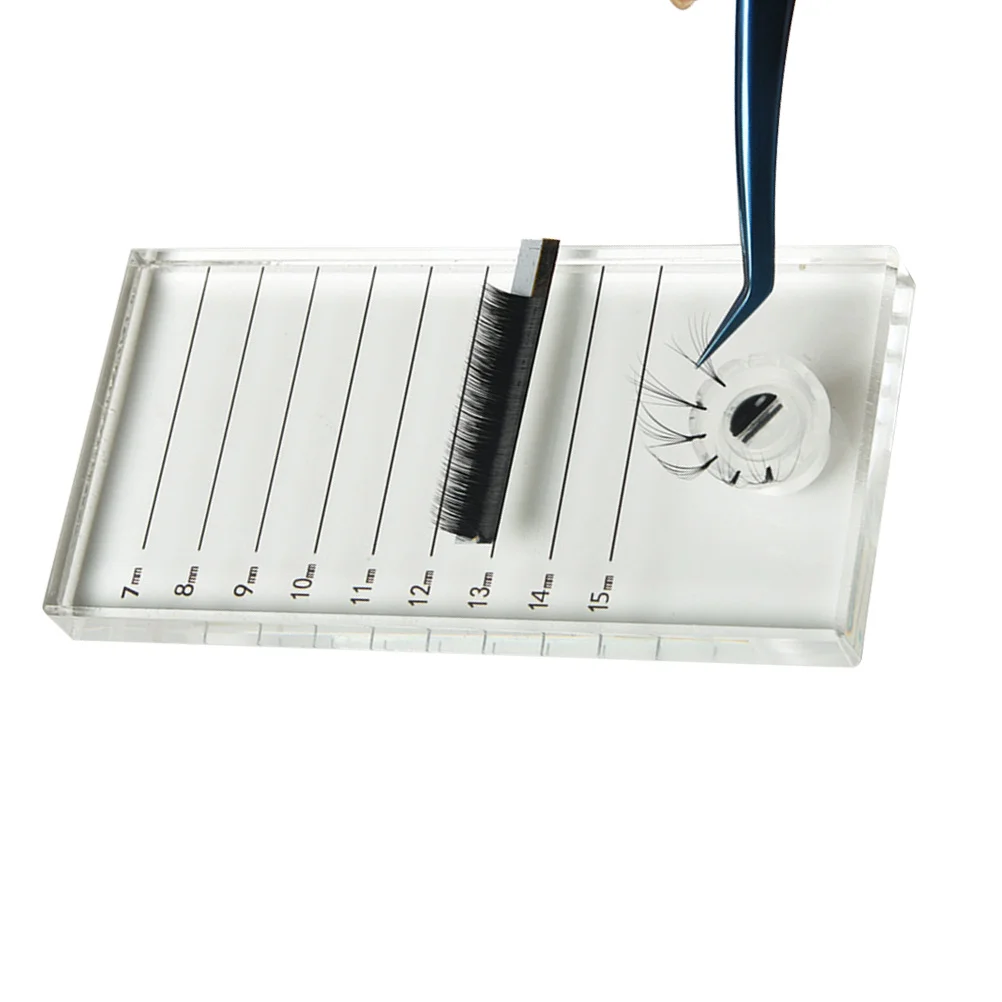 1 قطعة لوحة تمديد تطعيم رمش كوب مقاوم للماء قابلة لإعادة الاستخدام مجموعة متينة لملحقات رمش أدوات لوازم ماكياج الفن