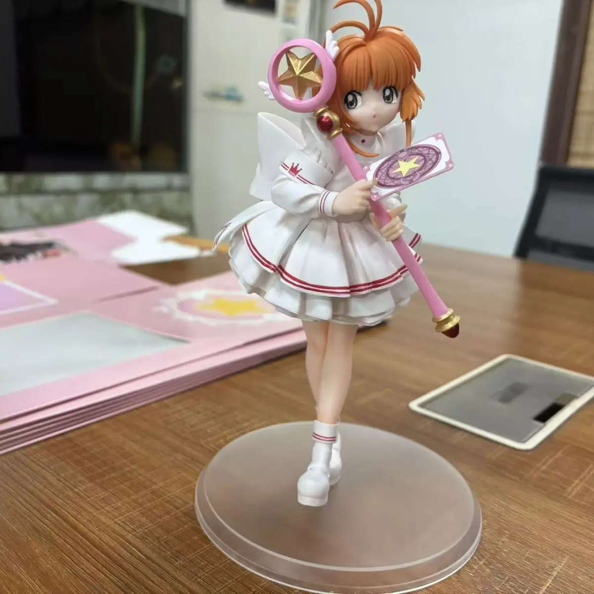 22 سنتيمتر كاردكابتور ساكورا الشكل كينوموتو ساكورا أرقام البلاستيكية نماذج أنيمي تمثال جمع لعبة مكتب الديكور طفل هدايا الهالوين