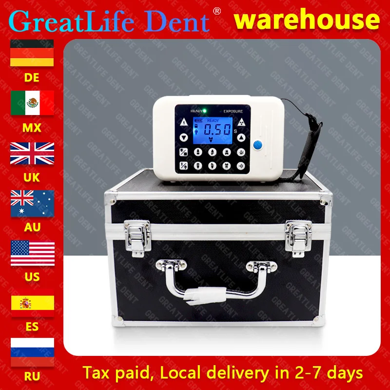 Odonto Sem Galantia Mexico Stock GreatLife Dental Hyperlight X-Ray Digital Portable X Ray Rvg Sensor Machine System Rx Camera