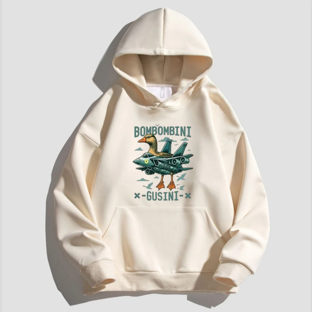 

Children's sweatshirt Shanhaijing series big goose bomber print super eye-catching suitable for daily wear