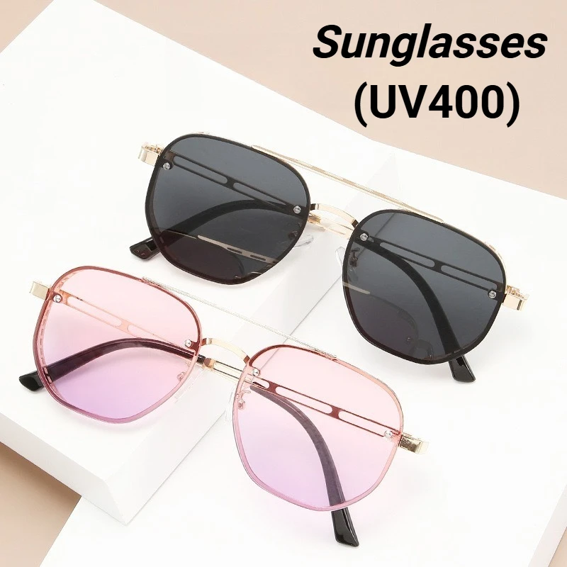 

New Fashion Oversized Frame Sunglasses with Side Cutouts Premium Polarized Eyewear UV Protection Classic Driving Shades