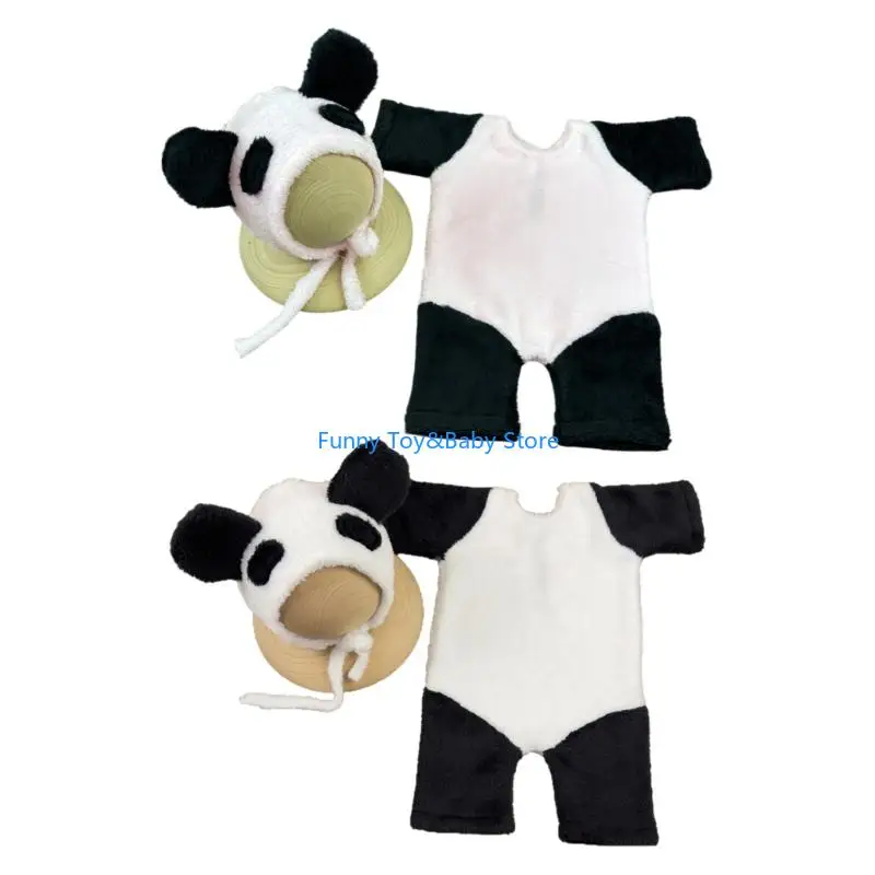 

Baby Photoshoot Animal Costume Skin Friendly Fabric Rompwer with Hat Set C90B