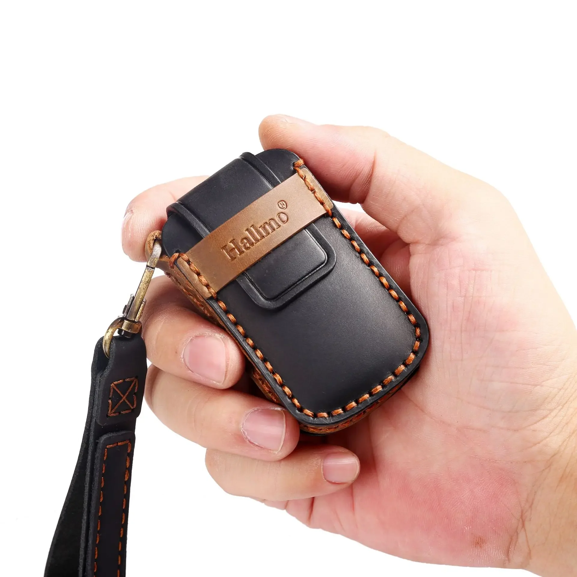 4 Button Leather Car Key Fob Case Cover Shell for Kia Cadenza K9 K7 K-04 Sorento K900 New K7 2013 2014 2015 2016 Accessories