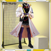 COS-HoHo Vtuber Fura Kanato April Fool's Day Feminine Clothing Game Suit Lovely Cosplay Costume Halloween Party Role Play Outfit