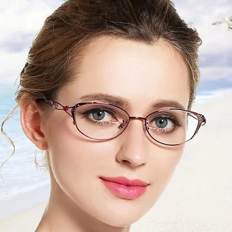 ELECCION Fashion Woman\'s Eyeglass Frames Myopia Optical Glasses Frame Prescription Spectacles Frames For Woman