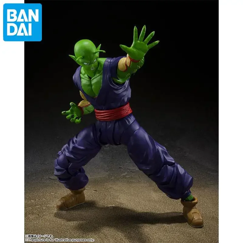 Bandai 100% original  Figure Dragon Ball Model Kit Anime Figrues Shf Piccolo Super Hero Collection Action Figure Model Boys Toys