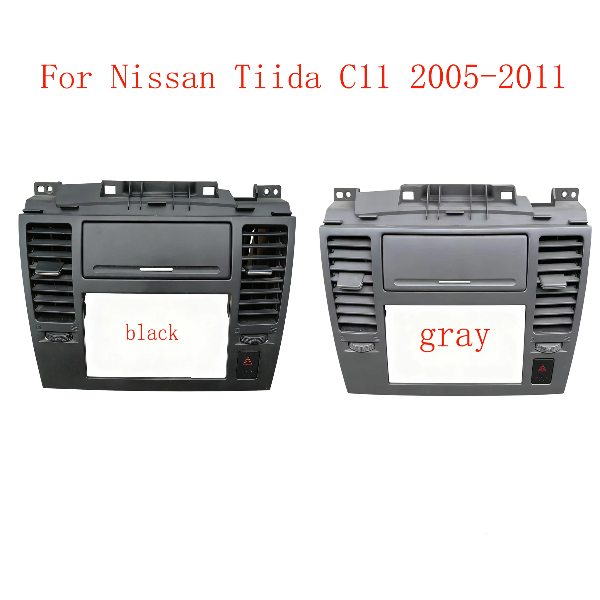 Second-hand for Nissan Tiida C11 2005–2011 Model Central Control Panel, Eyeglass Holder, Air Conditioner Outlet, Air