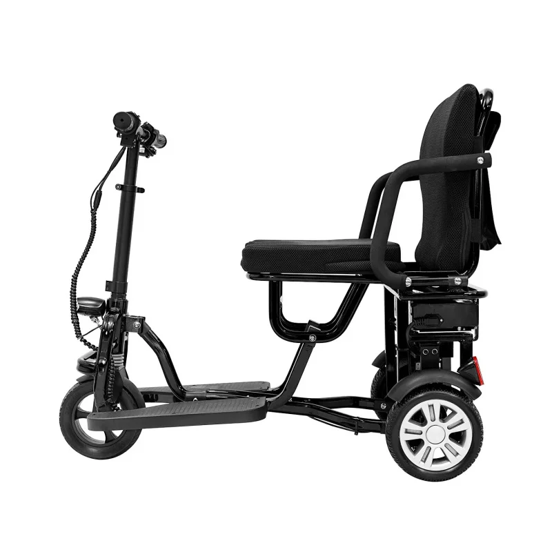 Greenpedel 2025 High Quality Electric Scooter Elderly 24v 250w Three-Wheel Mobility Scooter LED Light with Battery