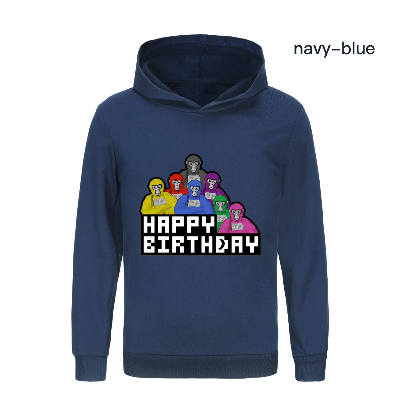 Gorilla Tag Hoodie Kids Cartoon Monkey Clothes Boys Autumn Long Sleeve Sweatshirt Toddler Girls Casual Coats Children Outerwear