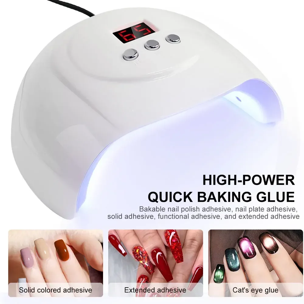 

UV LED Nail Lamp Professional Nail Dryer For Gel Polish Led Lamp For Gel Nails 3 Timers White