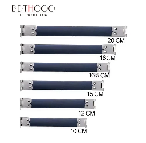 8,5 cm-20 cm Marco flexible interno de metal Monedero Accesorios al por mayor Bolsa Cierre de resorte 4 colores