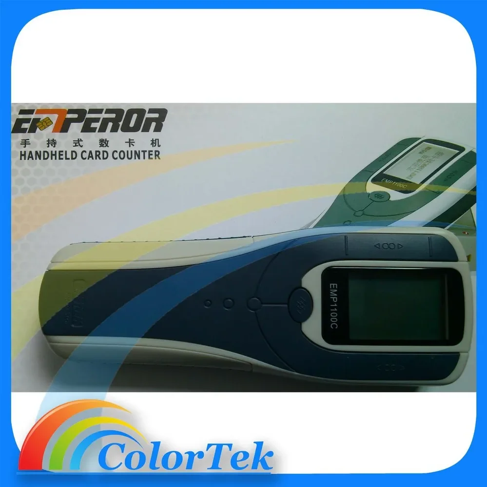 EMP1100C Tragbarer tragbarer PVC-Kartenzähler