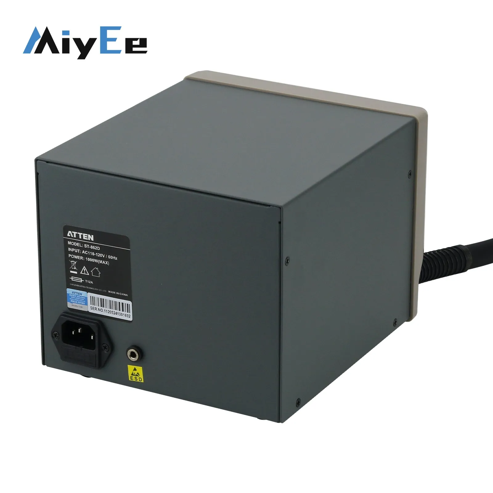 ATTEN ST-862D 1000W Hot Air Station Rework Station Desoldering Station Standard Version w/ 4 Nozzles - Image 3