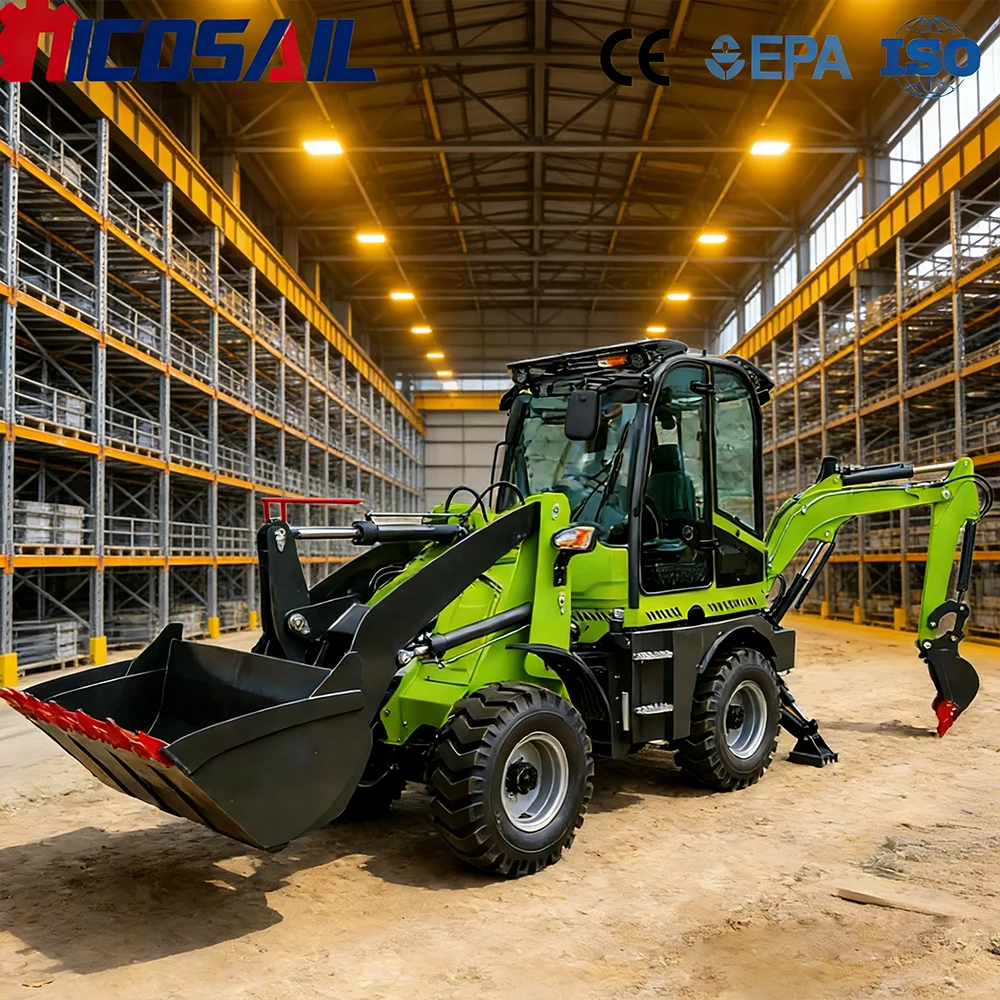 

Mini Excavator Loader CE Certified Euro 5 Long Service Life Smooth Operation for Farm Building Site