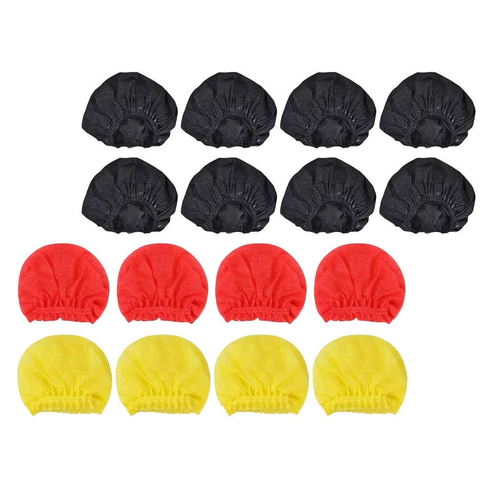 200Pcs Disposable Microphone Protective Cover Non-Woven Windscreen for Karaoke Mic Cover Voice Tube Protection