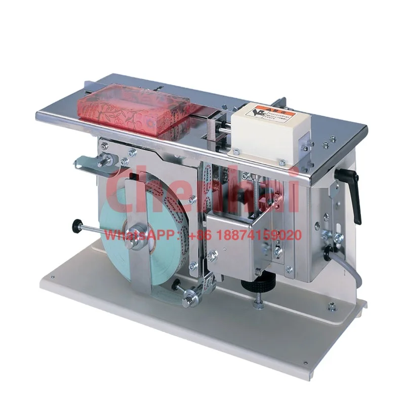 semi-auto L-clip labeling machine