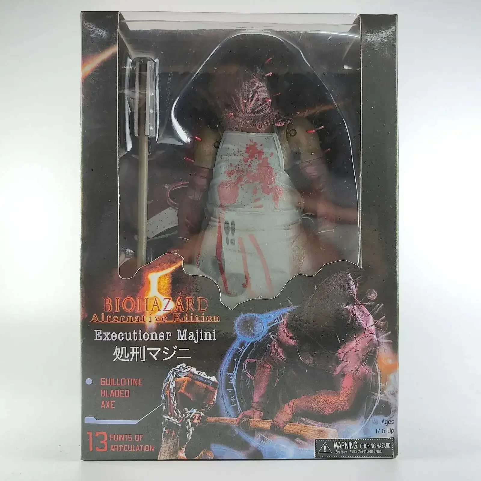 

Biohazard Resident Evil Character Executioner Majini Figure Model Collection Toy Gift