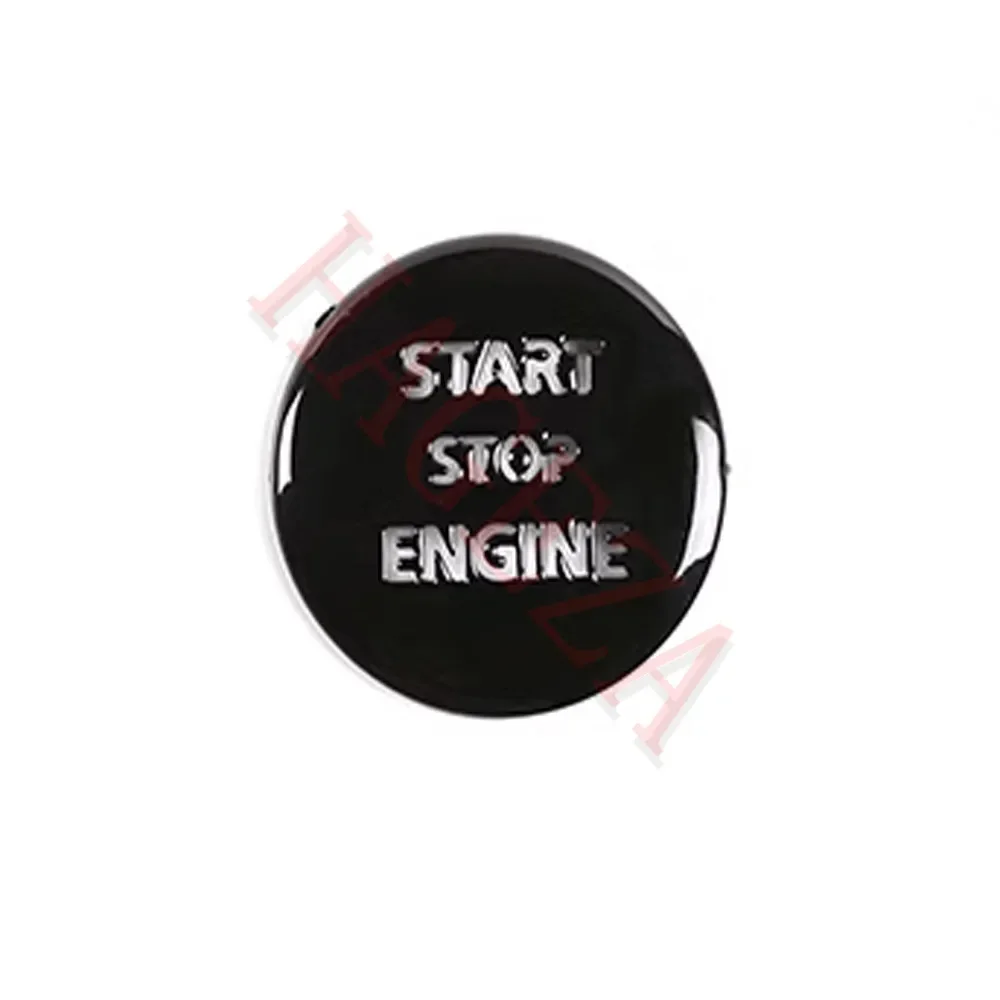 Alloy Auto Inner Engine Start Stop Button Decorative Cover Trim for Land Rover Freelander 2 LR2 2007-2015 Car Refit Accessories