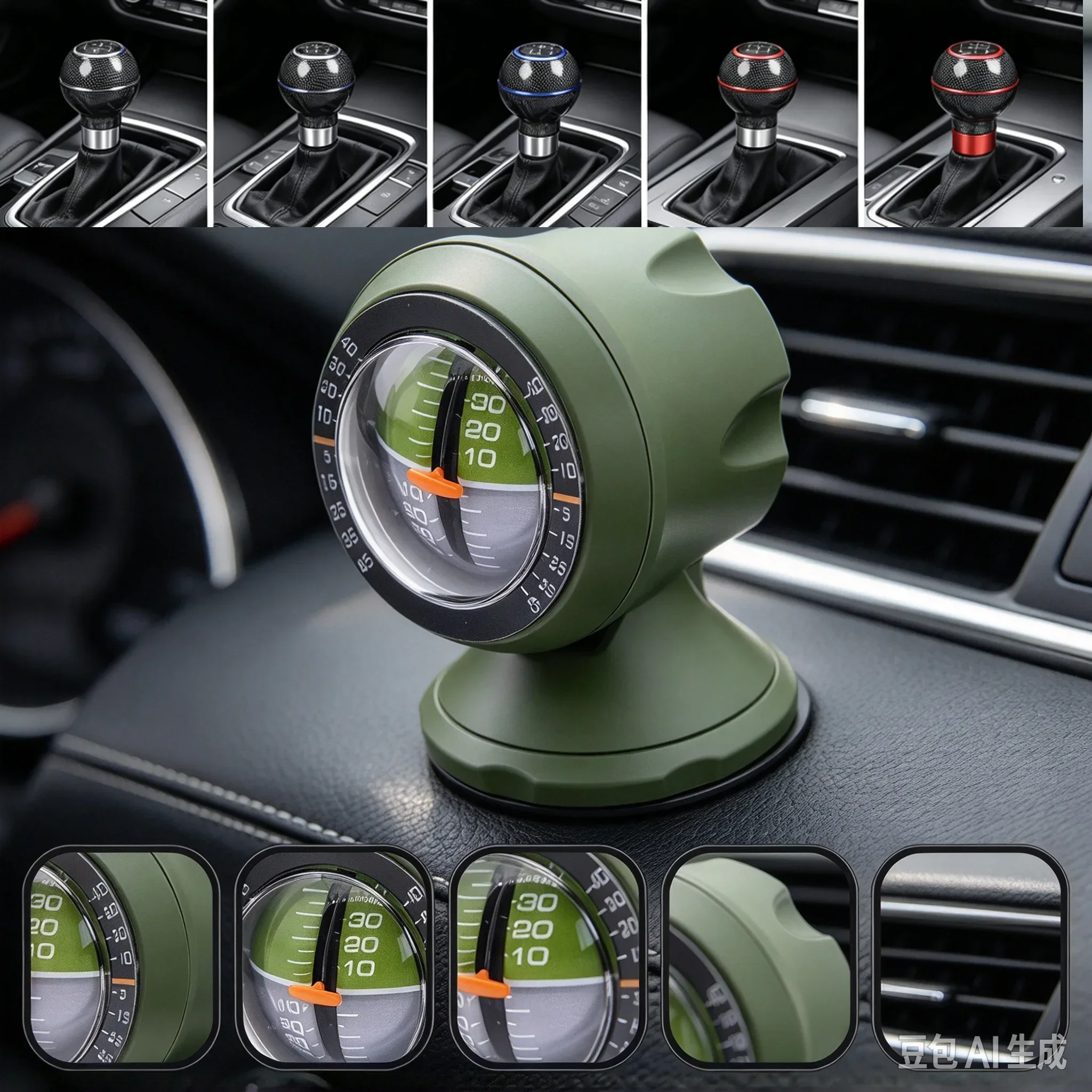 Universal New Professional Car Truck Angle Tilt Indicator Balancer Backlight Slope Meter Gauge Tool