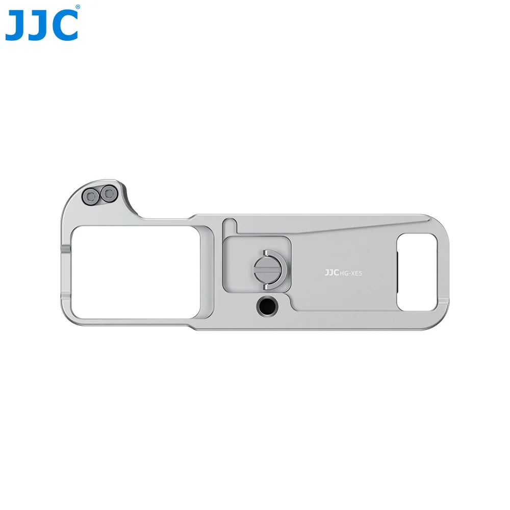 JJC Metallhandgriff für Fujifilm X-E5 spiegellose Kamera, rutschfester Handgriff mit SD-Kartensteckplatz, L-Halterung, Handgriff mit Arca Swiss – Detail 6