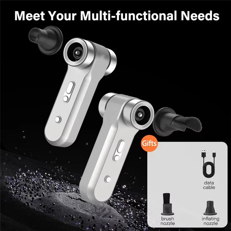 A71P جت توربو مروحة عنيفة توربينية 130000 دورة في الدقيقة فرش السيارات 54 متر/الثانية سرعة الرياح عالية السرعة منفضة تنظيف لوحة مفاتيح السيارة #6