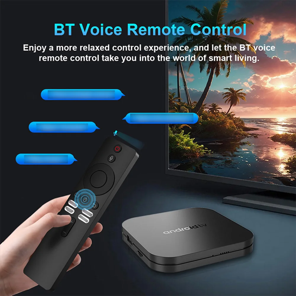 Velec I96 Z19 Pro TV Box Android10 4K HD Wifi Voice Control Smart TV Box Allwinner H313 2/16GB Bluetooth Media Player 4G 5G WIFI
