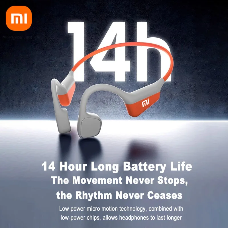 

Xiaomi Bone Conduction I18pro Earbud Wireless Headphones Compatible Bluetooth Earphone TWS with Mic Swimming Sports Wear Headset