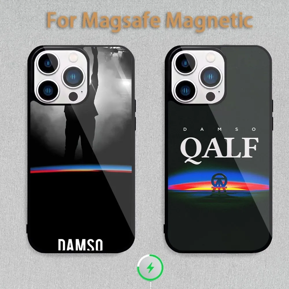 Rapper D-Damso Phone Case For Magnetic Inductive Charging iPhone 11 12 13 14 15 Max Pro Mini Plus Shell