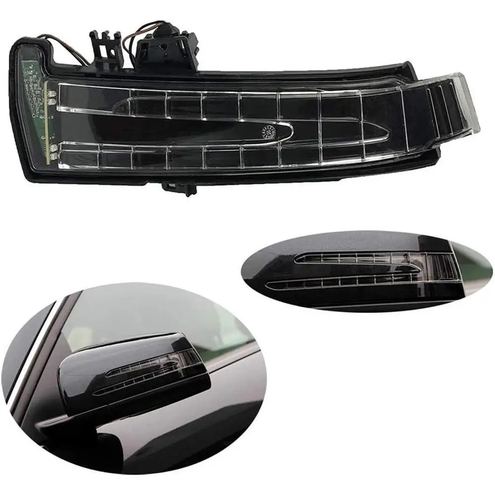 Left /Right Wing DC 12V Mirror Indicator Turn Signal Light Lamp for Mercedes-Benz W204, W212, W221 2007-2013