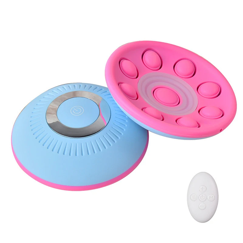 Breast Massager for Enlargement Wireless Breast Massage Electric Vibration Bust Lift Enhancer Machine with 5 Functions, 3 Modes