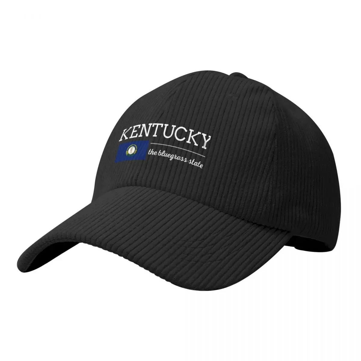 

KENTUCKY State with Flag Baseball Cap Beach New In The Hat Bobble Hat winter hats for men Woman Hats Men's