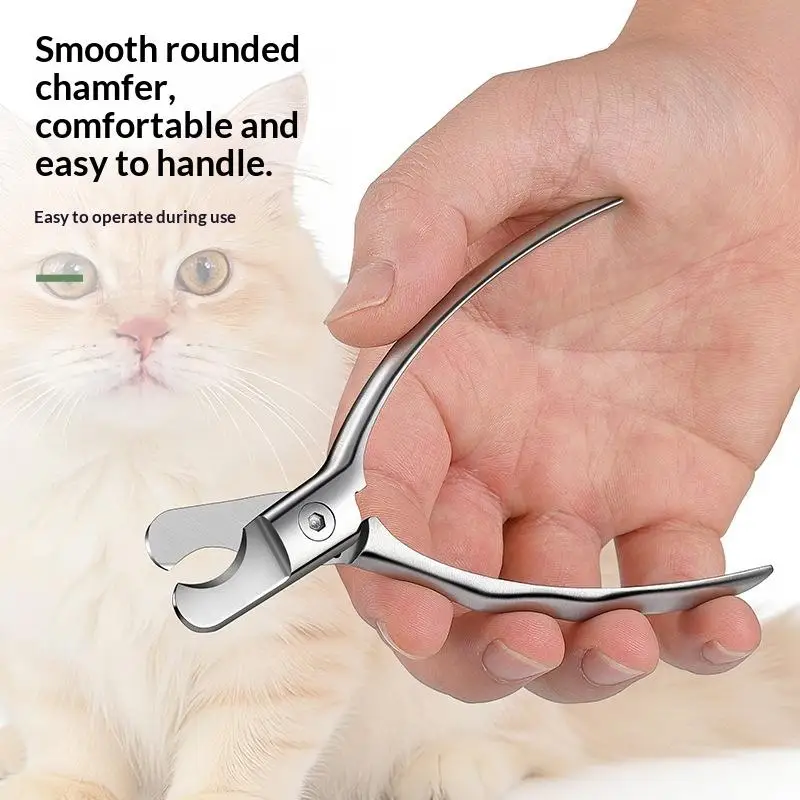 2026 New All Steel Pet Nail Clippers Sharp Safe Durable Blade Trimmer For Dog Cat Professional Pet Grooming Cleaning Accessory