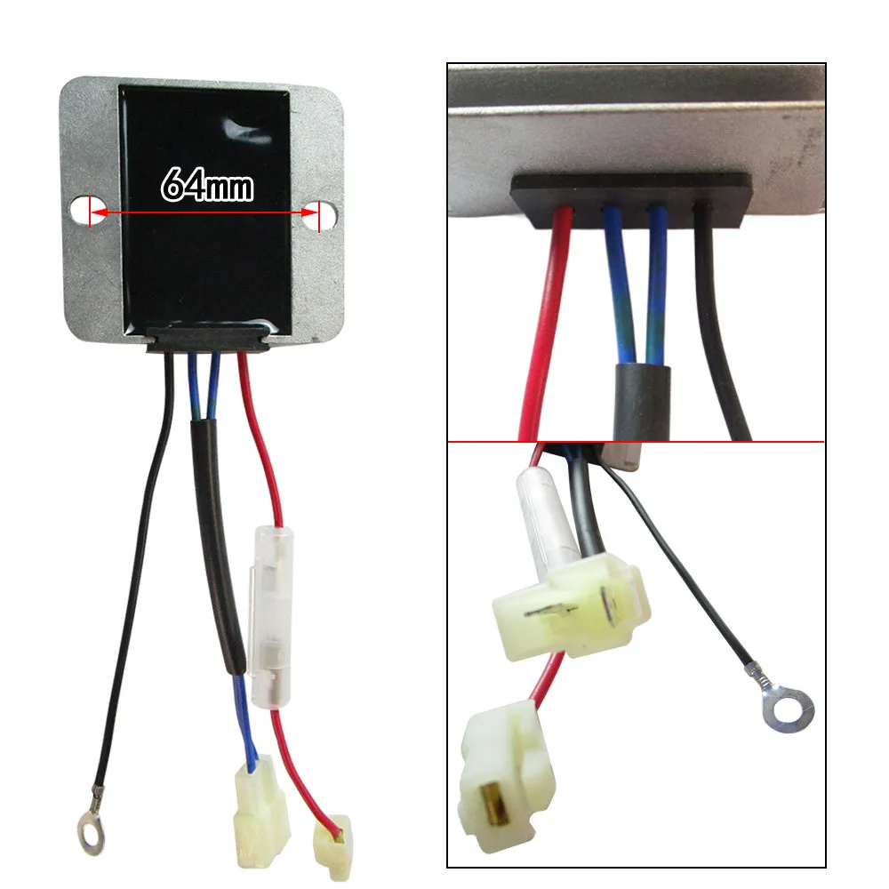 Diesel Engine Set 4 Wire Voltage Regulator with Off-duty Charging Regulator Agricultural Diesel Generator Set Accessories Spot