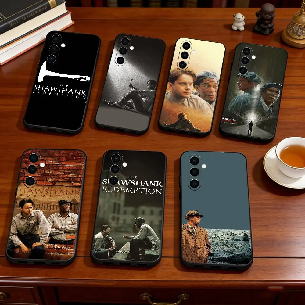 Coque de téléphone The Shawshank Redemption pour Samsung Galaxy A73,A72,A71,A70,A53,A52,A51, autres, couverture noire souple
