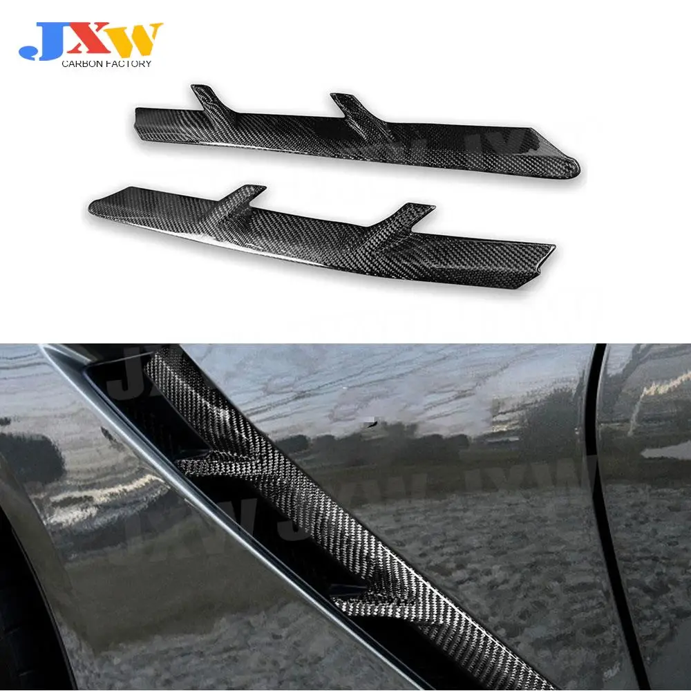 

Carbon Fiber Front Wheel Fender Air Vent Trim Cover for Chevrolet Corvette 2014-2019 Car Accessories