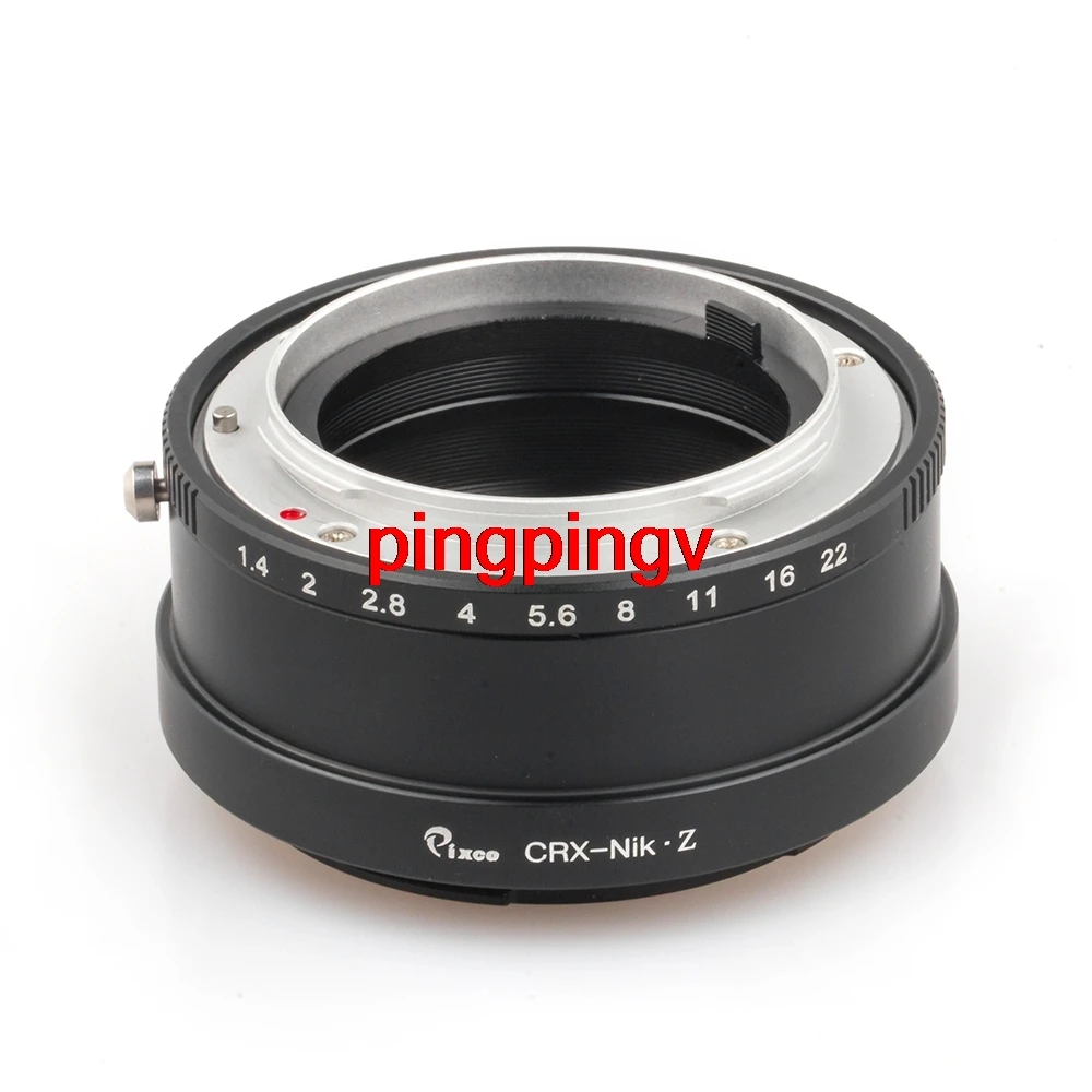 

Переходное кольцо CRX-NZ для объектива с креплением Contarex Crx на полнокадровую камеру Nikon Z z5 Z6 Z7 Z9 Z50 z6II z7II Z50II Z fc
