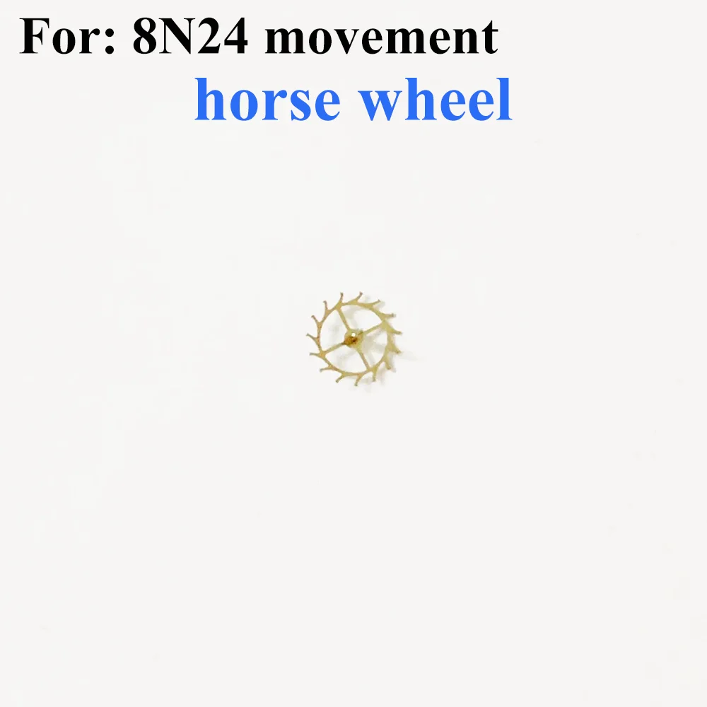 Watch Accessories Horse Wheel Escapement Wheel Suitable for 8N24 Movement Watch Repair Parts
