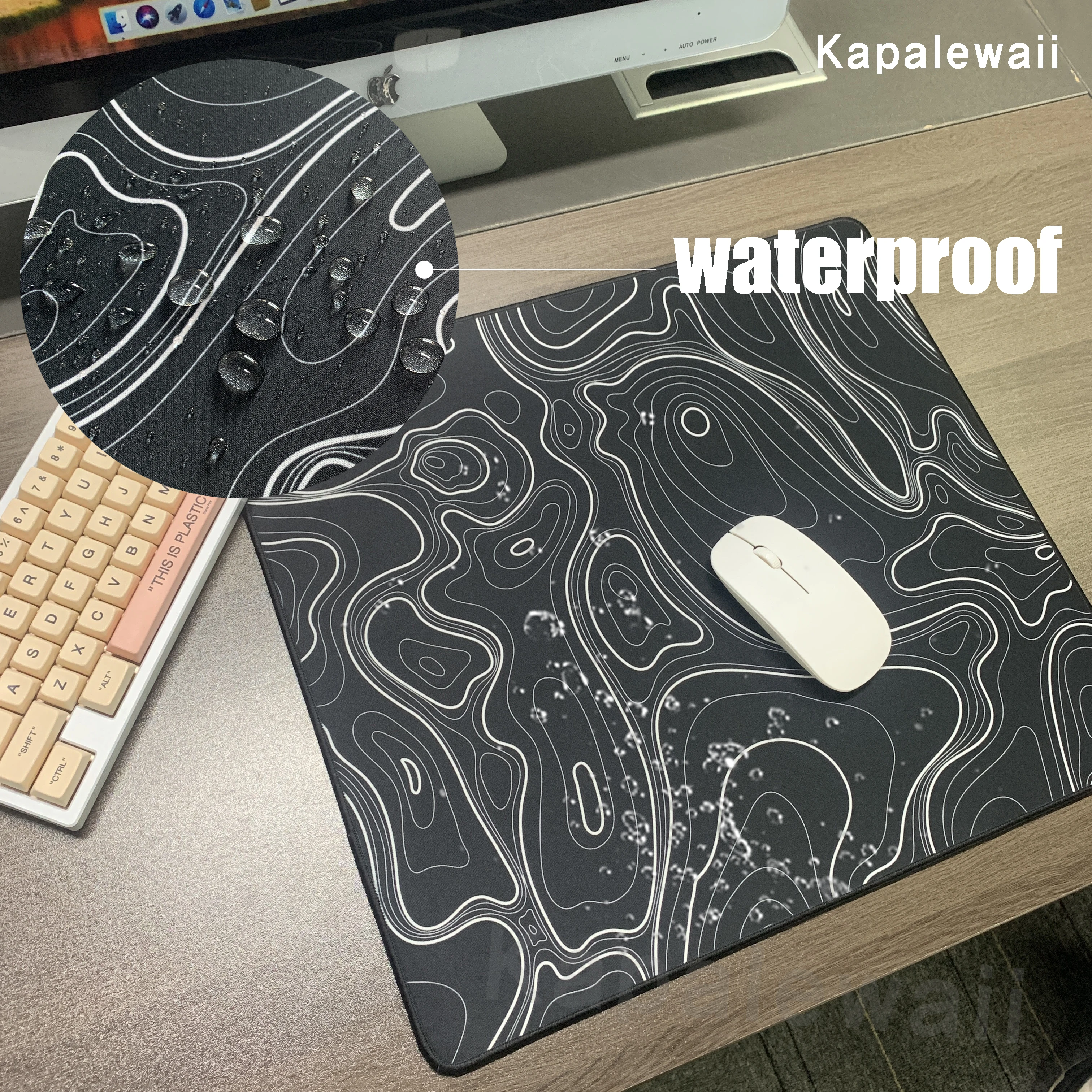 400x450mm wasserdichtes Mauspad Gaming Speed Maus matte Schreibtisch matten japanische Anime Mädchen Mauspad Tastatur Pads PC Tapis de Souris