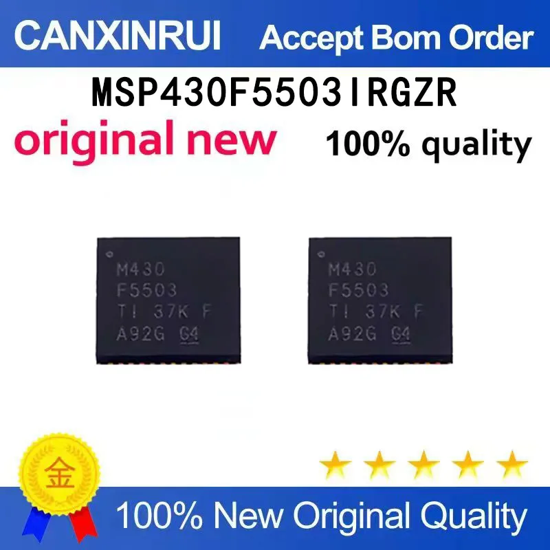 (5pcs-100pcs）New MSP430F5503IRGZR M430F5503 microcontroller VQFN-48 packaged chip