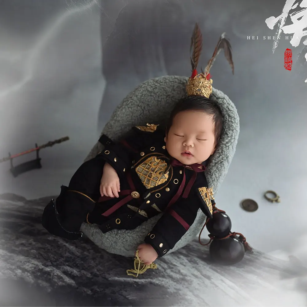 0-1-month-baby-boy-clothes-wukong-style-newborn-photography-prop-set-for-halloween-babies-photoshoot-cosplay-costume