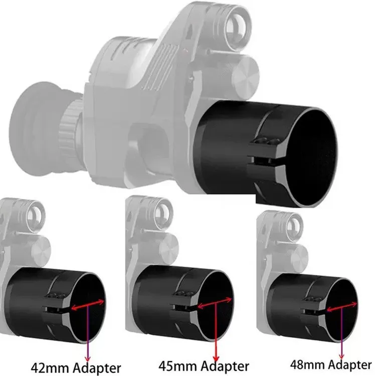 Luva Infravermelha do Instrumento da Visão Noturna Vidro da Vista Anel Instantâneo Nv007 42 mm 45 mm 48 mm