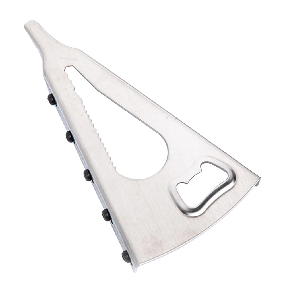 

Stainless Steel Multifunctional Can Bottle Opener Portable Drinking Beverage Kitchen Tool For Camping