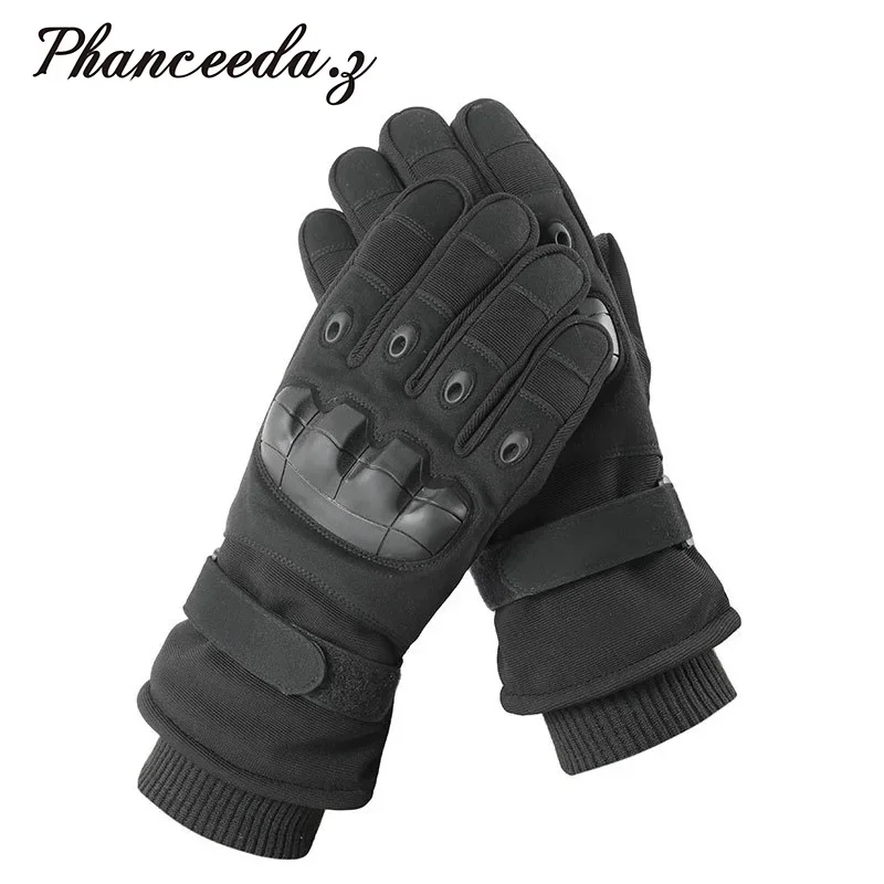 

Waterproof Cycling Gloves Winter Touch Screen Bicycle Gloves Outdoor Scooter Windproof Riding Motorcycle Ski Warm Bike Gloves