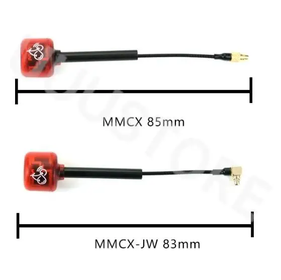 RUSHFPV Cherry 2 II 5.8G 1.8DBI FPV Antenna LHCP RHCP SMA UFL IPEX MMCX for FPV Freestyle Analog Digital Drones DIY Parts image 5