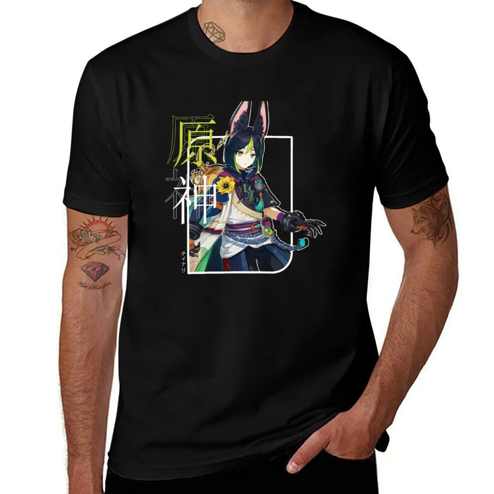 

Tighnari T-Shirt t shirts for man cotton funny t shirts for man graphic cars T-Shirt