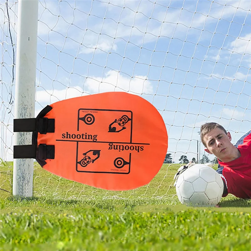 AEF5-4 個サッカートレーニングシューティングターゲットサッカーターゲットゴールターゲットゴールトレーニングセットフリーキック練習シューティングネット